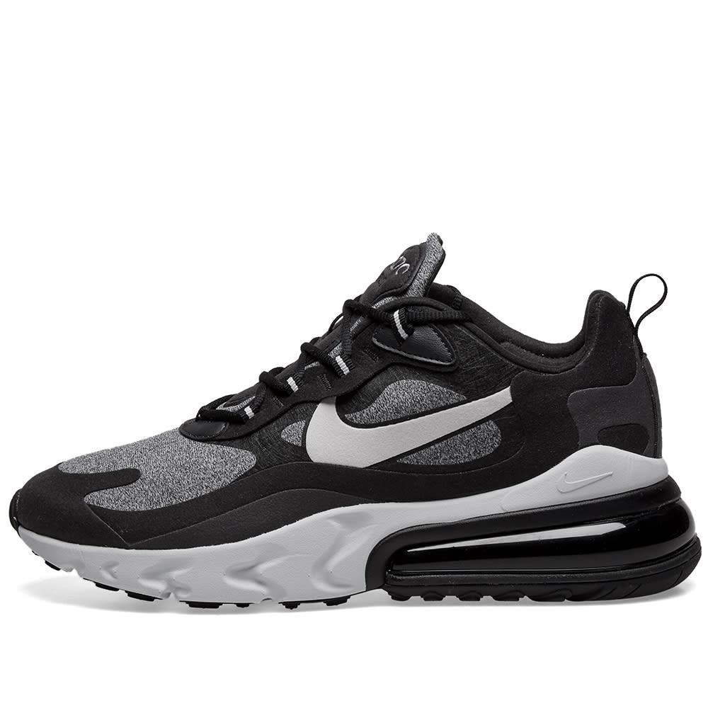 air max 270 react black mens