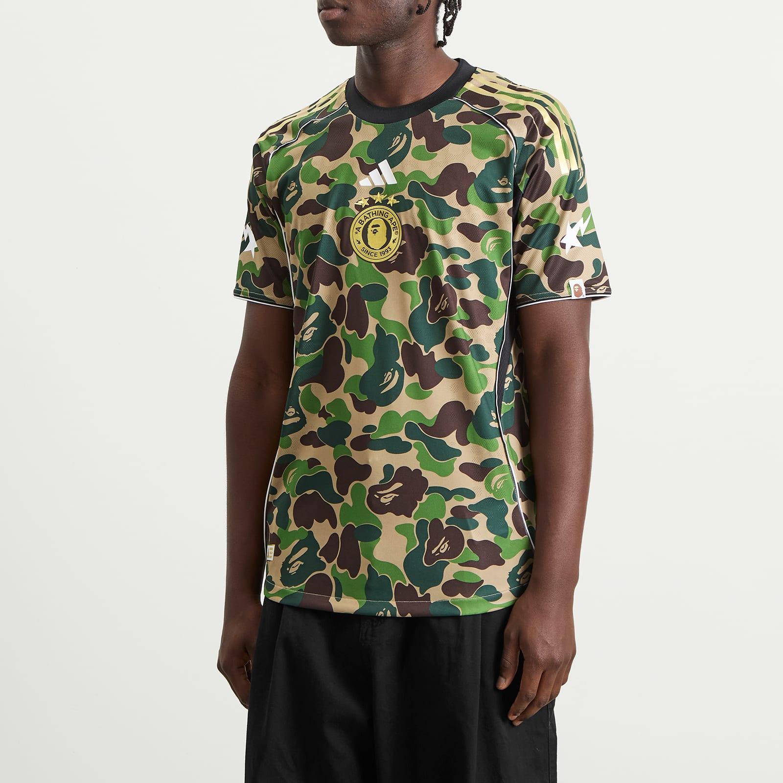 ウェア adidas x A BATHING APE BAPE Jersey Tops ADIDAS x A BATHING APE FOOTBALL JERSEY – Social Status