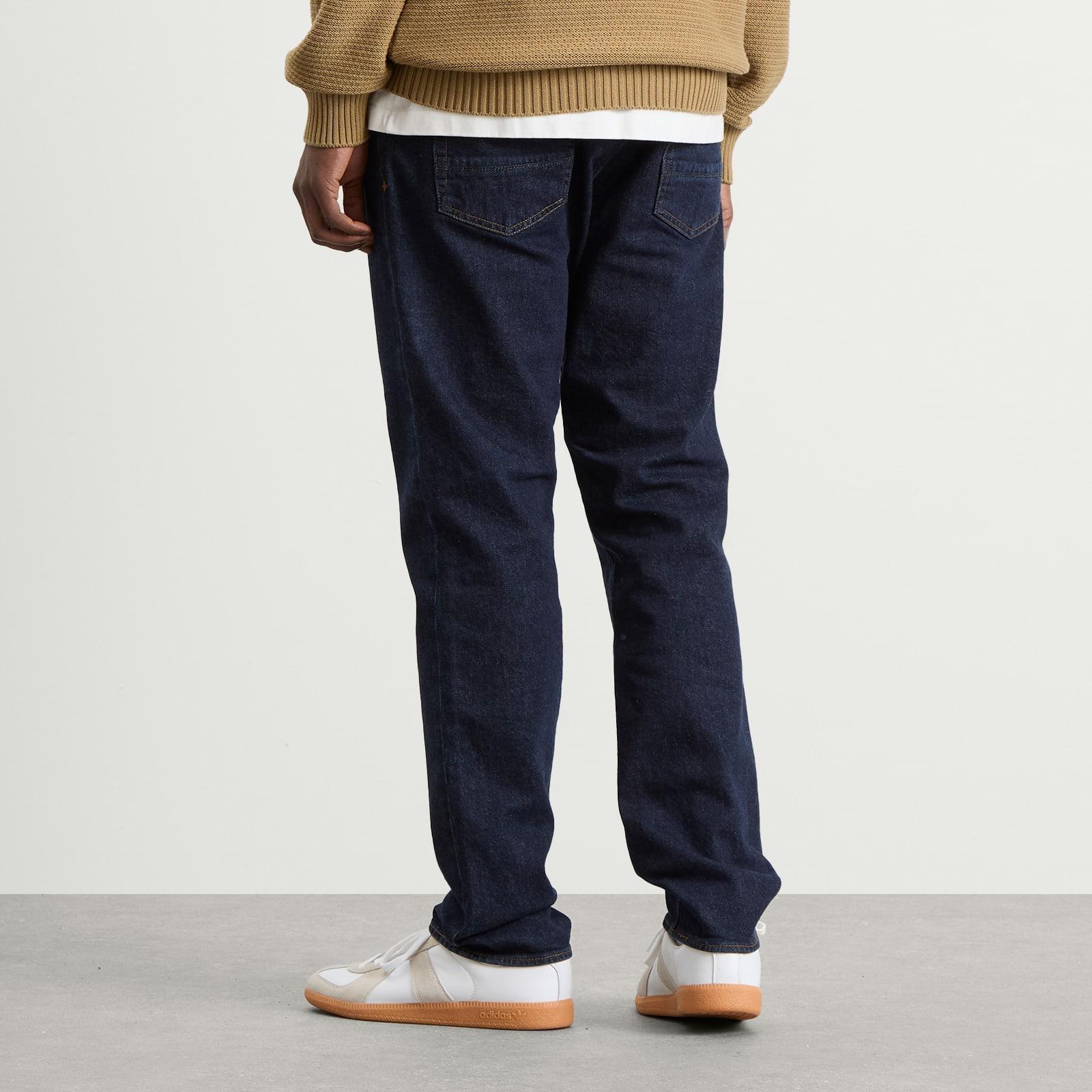 メンズ STONE ISLAND VISC Slim Fit Dark Jeans