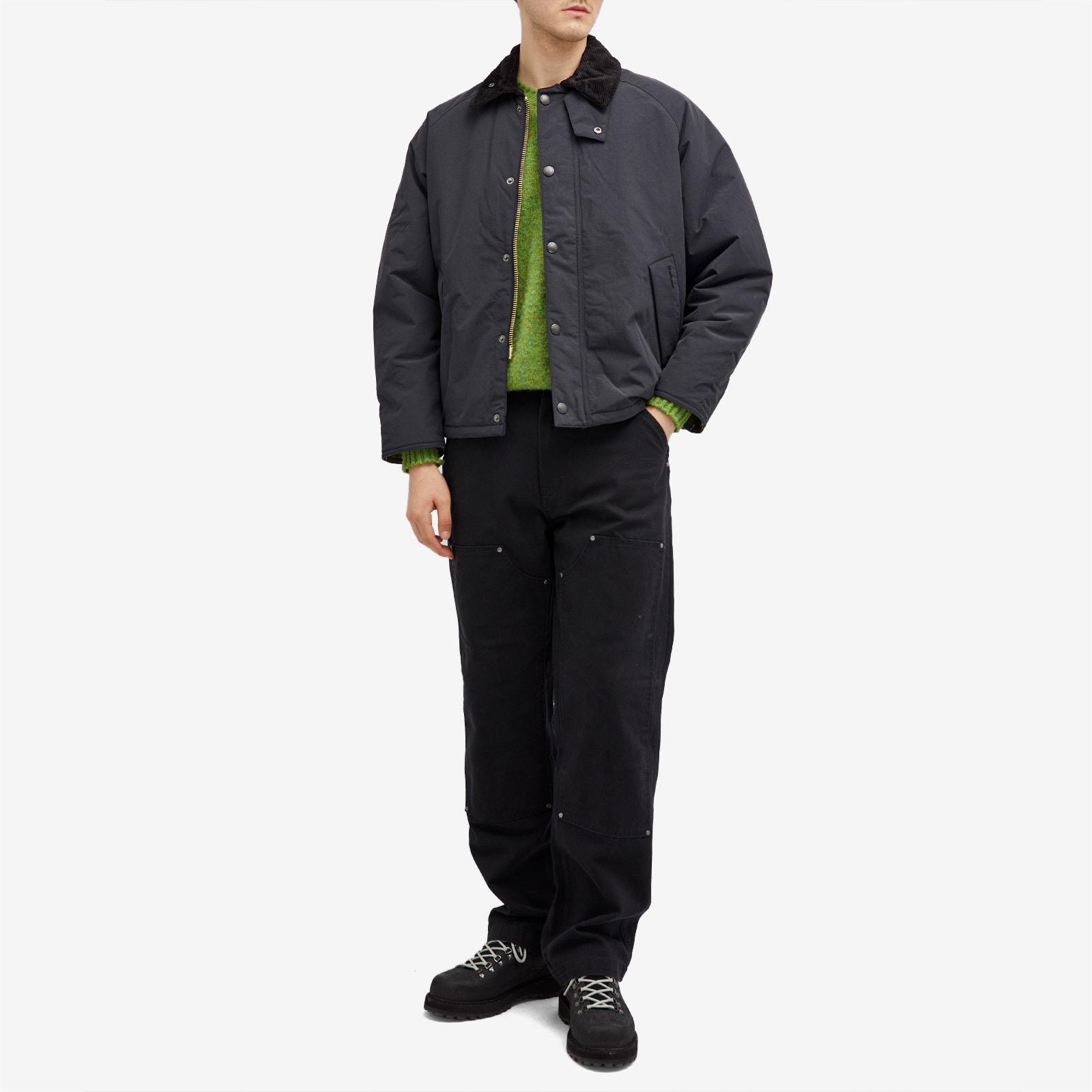 Barbour Transport Padded Casual Jacket in Black for Men | Lyst