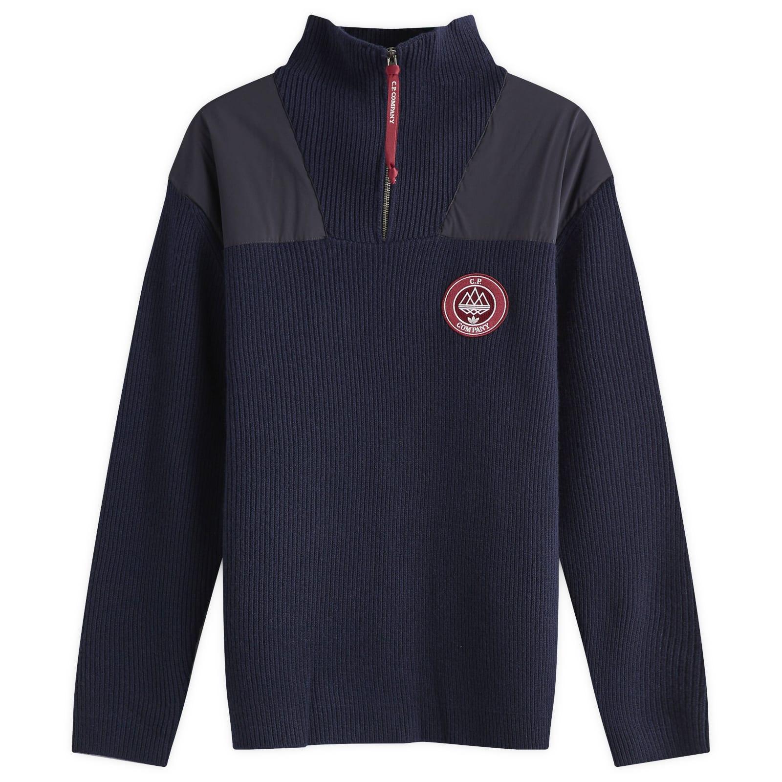 adidas X C.P. Company Spzl Halfzip Top in Blue for Men | Lyst UK