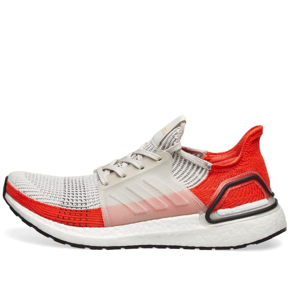 adidas Rubber Ultra Boost 19 in Orange for Men - Lyst