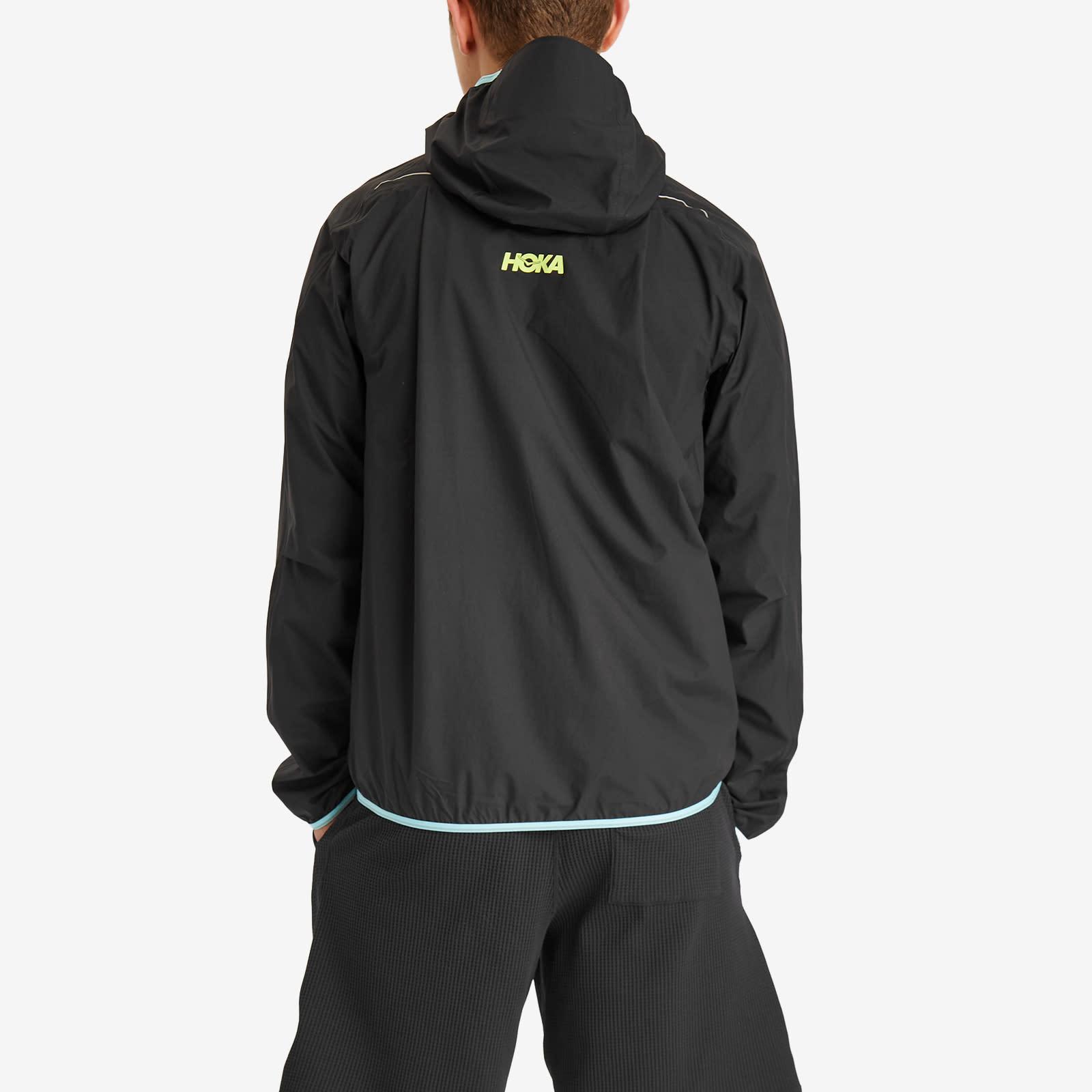 Hoka One One M Tecsky Waterproof Jacket in Black for Men | Lyst UK