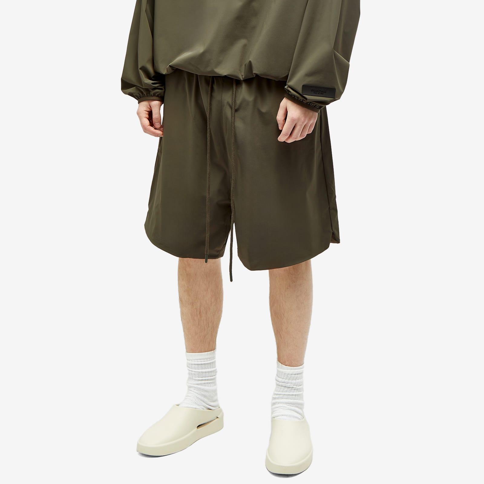 Fear Of God Spring Nylon Relaxed Shorts in Green for Men | Lyst