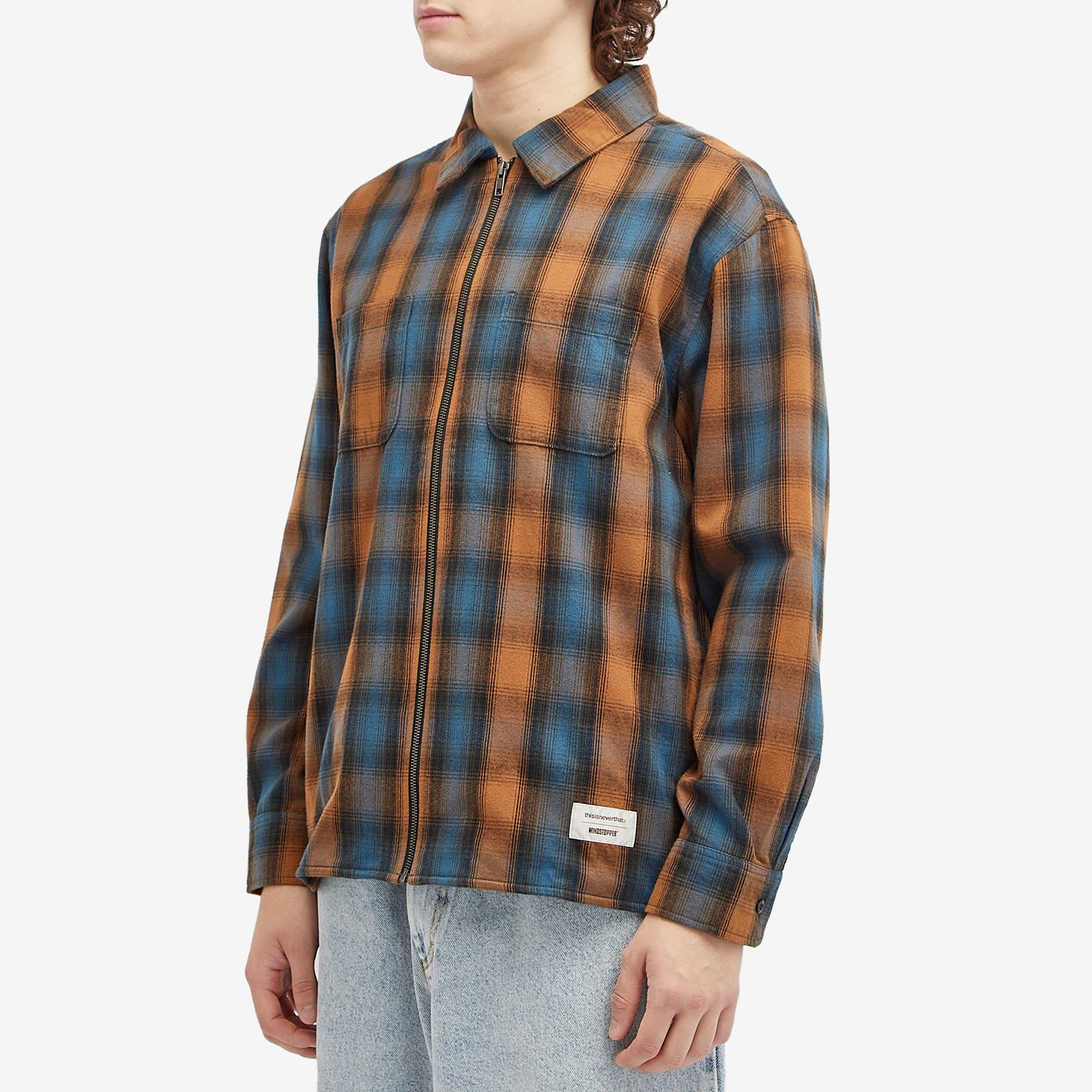 トップス T.N.T. Plaid Shirt thisisneverthat thisisneverthat Gore-Tex Windstopper Plaid Shirt in Blue for