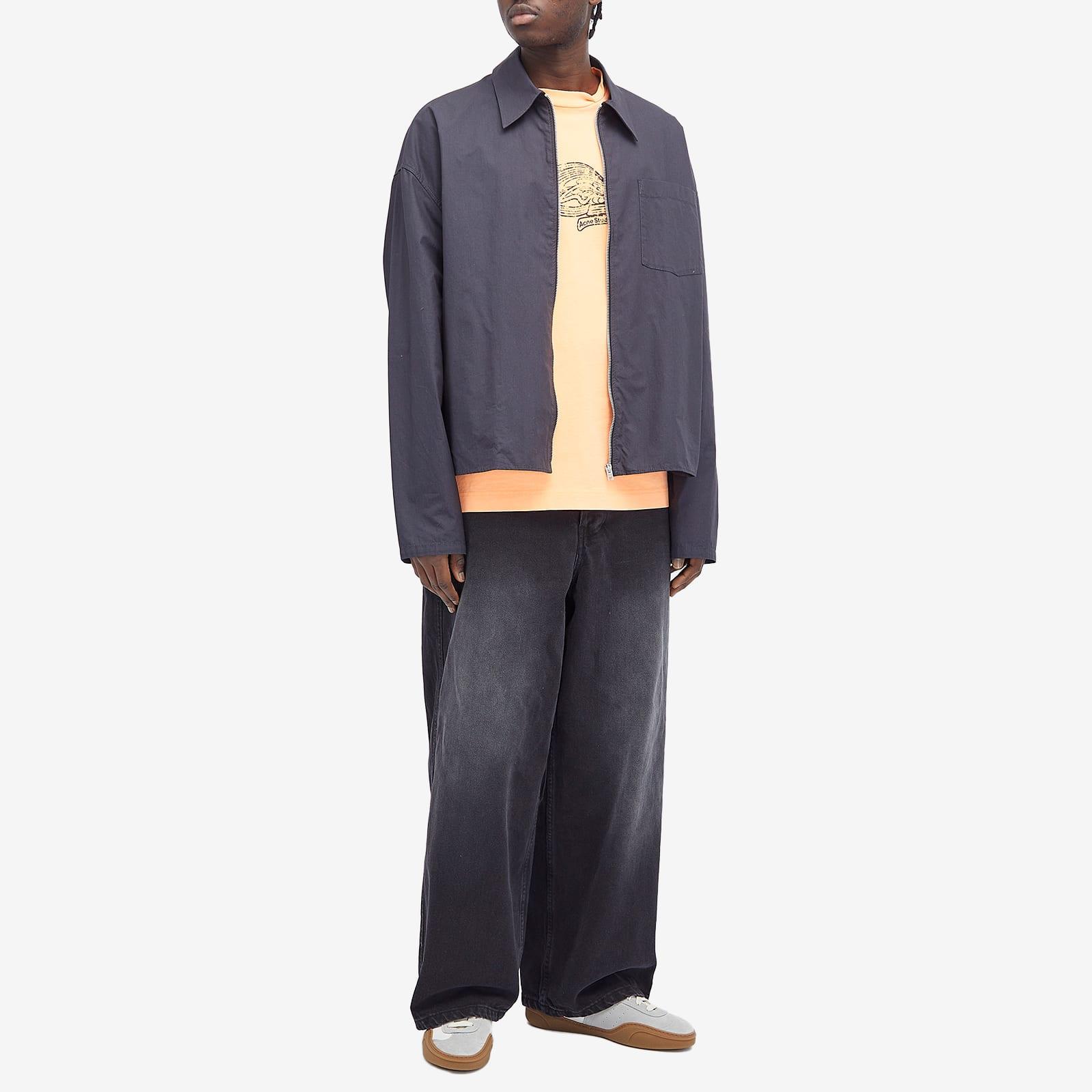 Tシャツ・カットソー Acne Studios / Edden Logo Wings Long Sleeve T-Shirt Acne Studios Men's Edden Logo Wings Long Sleeve T-Shirt in