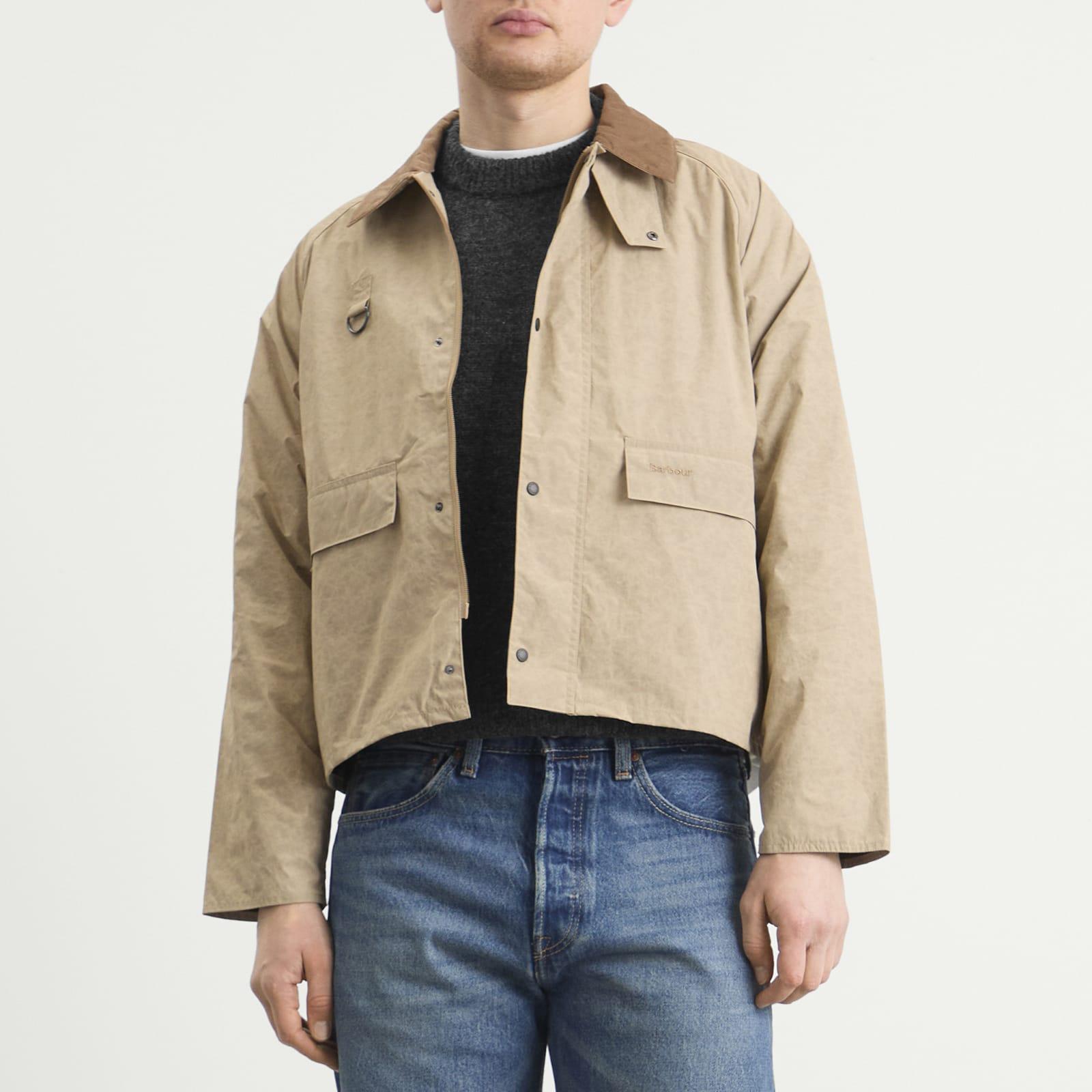Barbour Ripstop Spey Showerproof Jacket in Natural for Men | Lyst