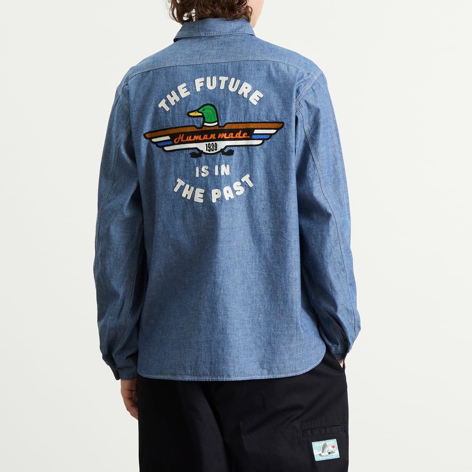 Human Made Chambray Shirt in Blue for Men | Lyst