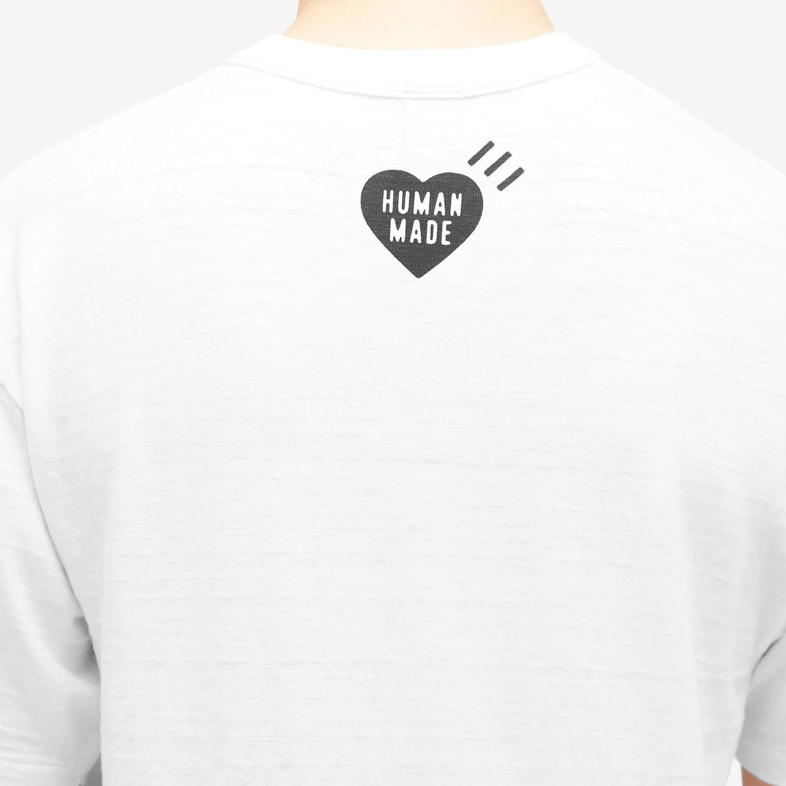 ☆可愛い☆HUMAN MADE TIGER Crest T-Shirt Human Made Men's Tiger Crest T-Shirt in White Human Made