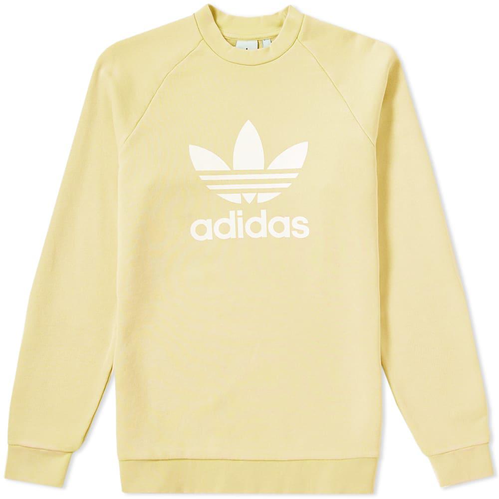 pastel yellow adidas hoodie