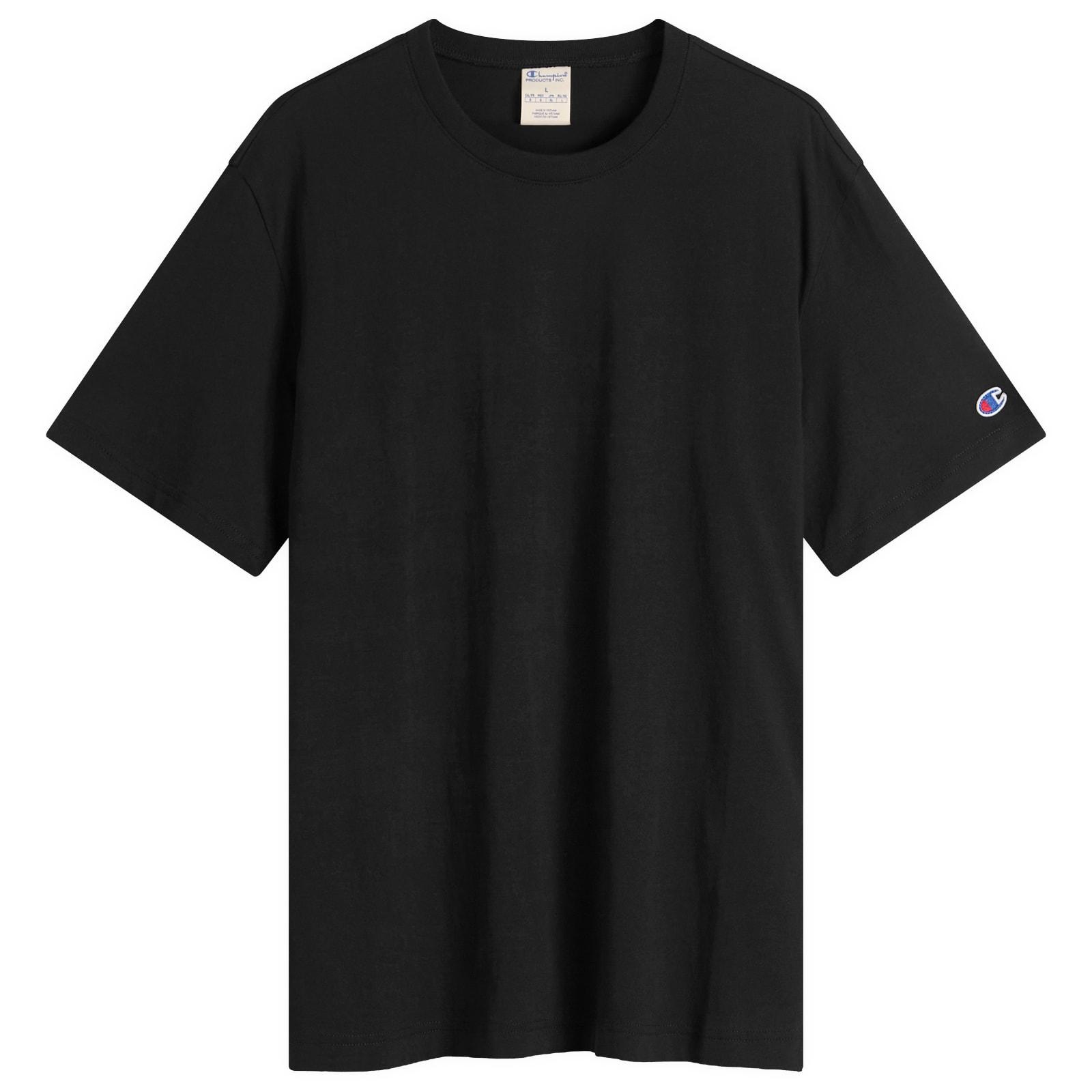 Champion Reverse Weave Loose Fit T-Shirt in Black for Men | Lyst UK