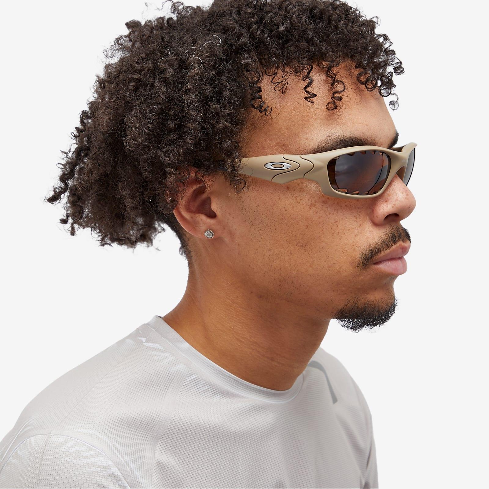 Oakley X Satisfy Running Straight Jacket Sunglasses in Brown Oakley X Satisfy Running Straight Jacket Sunglasses in Brown