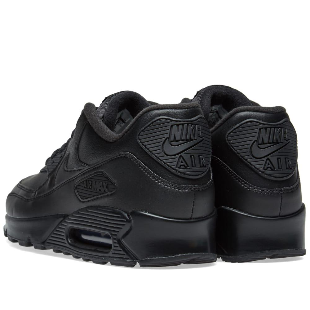 Nike Air Max 90 Leather in Black for Men - Save 15% | Lyst