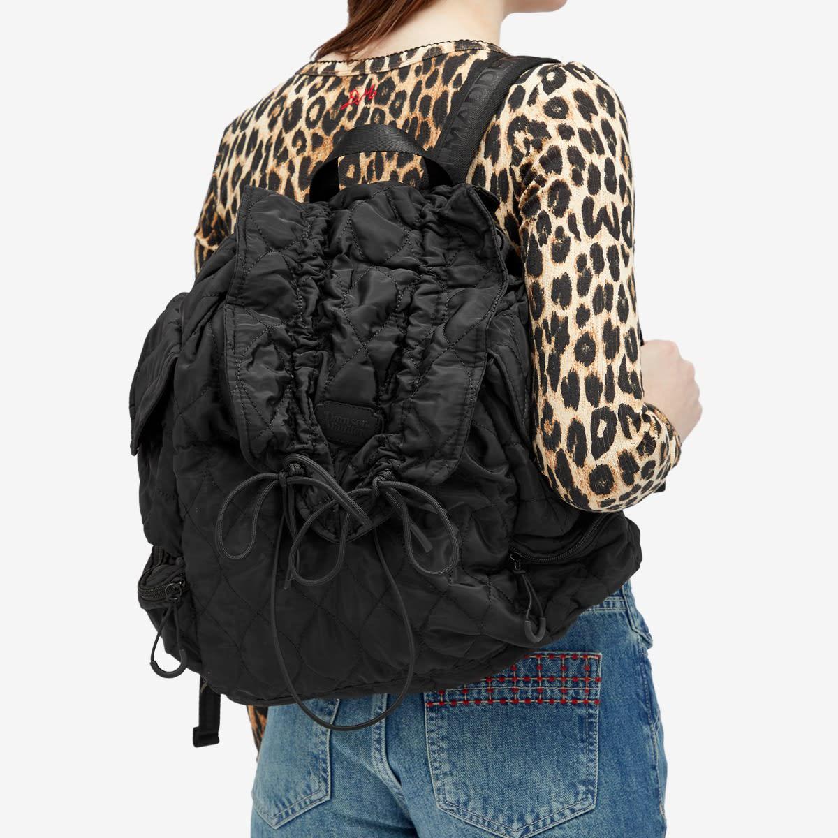 Damson Madder Ruched Backpack リュック 黒 バックパック ruched backpack – Damson Madder