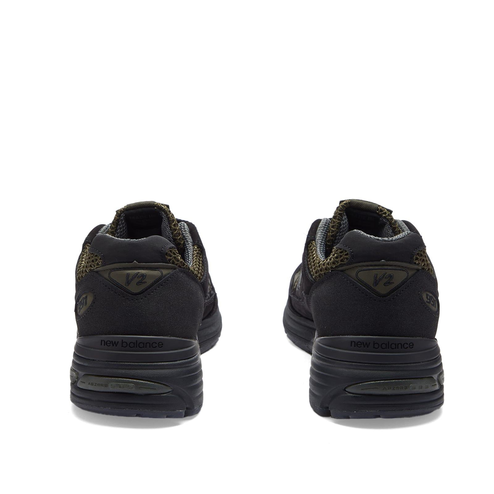 New Balance X Stone Island 991v2 Sneakers in Black for Men | Lyst