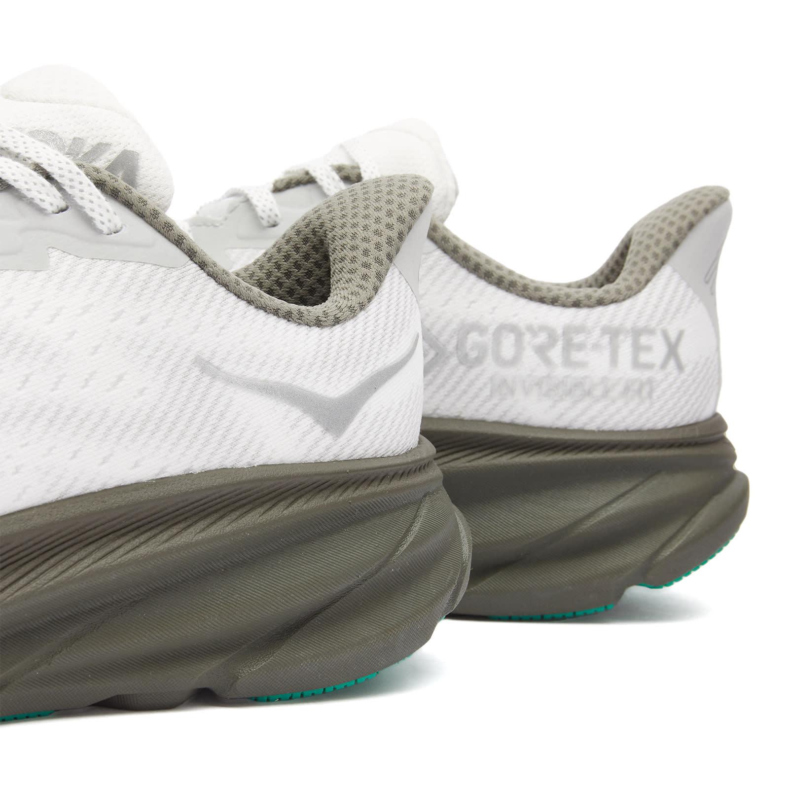 Hoka One One Clifton 9 Gtx Ts Sneakers in White for Men | Lyst