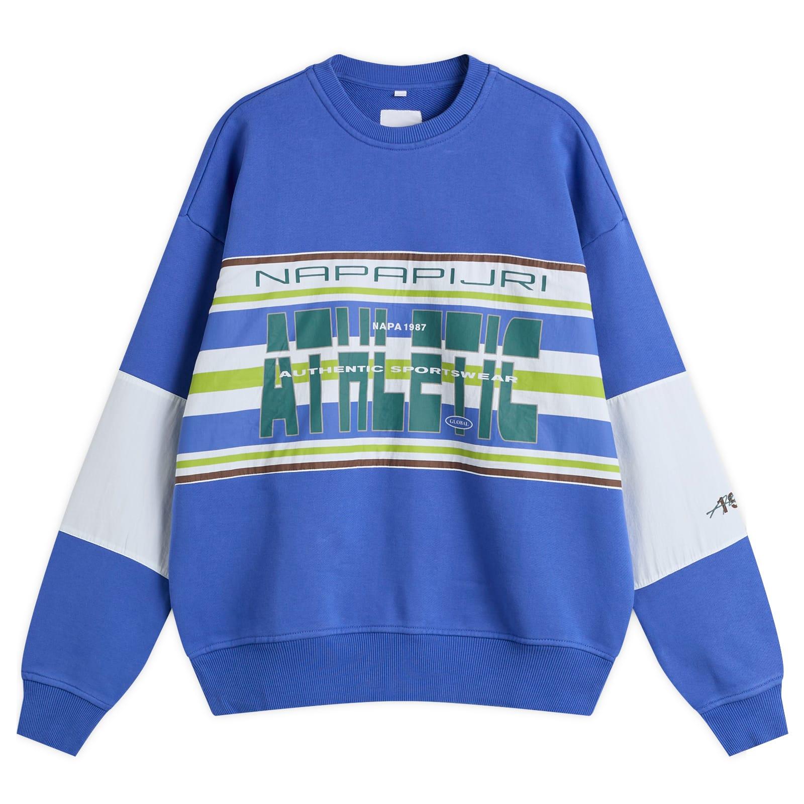 Napapijri X Martine Rose Sweatshirt in Blue for Men | Lyst