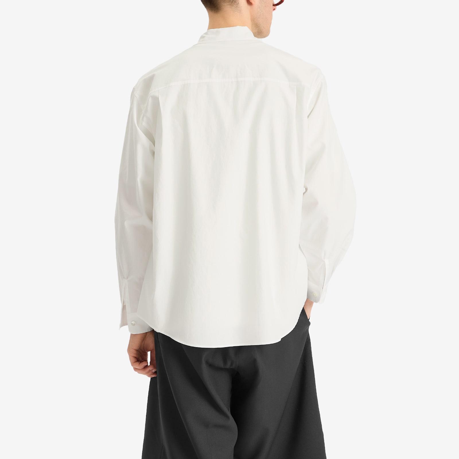 AURALEE Washed Finx Twill Big Shirt in White for Men | Lyst