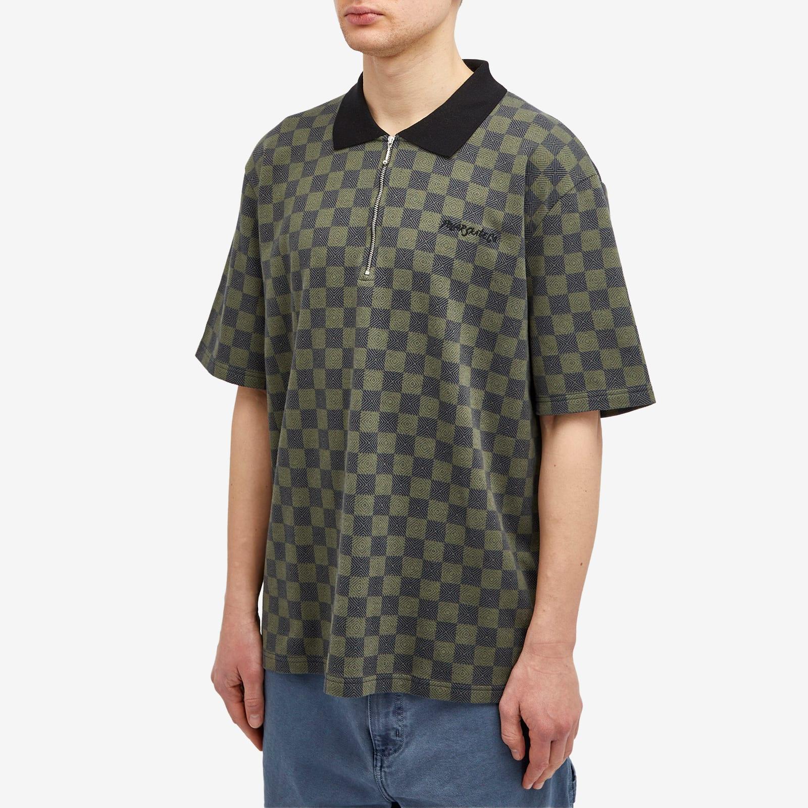 Polar Skate Co. Jacques Polo Longsleeve Shirt - Grey Brown