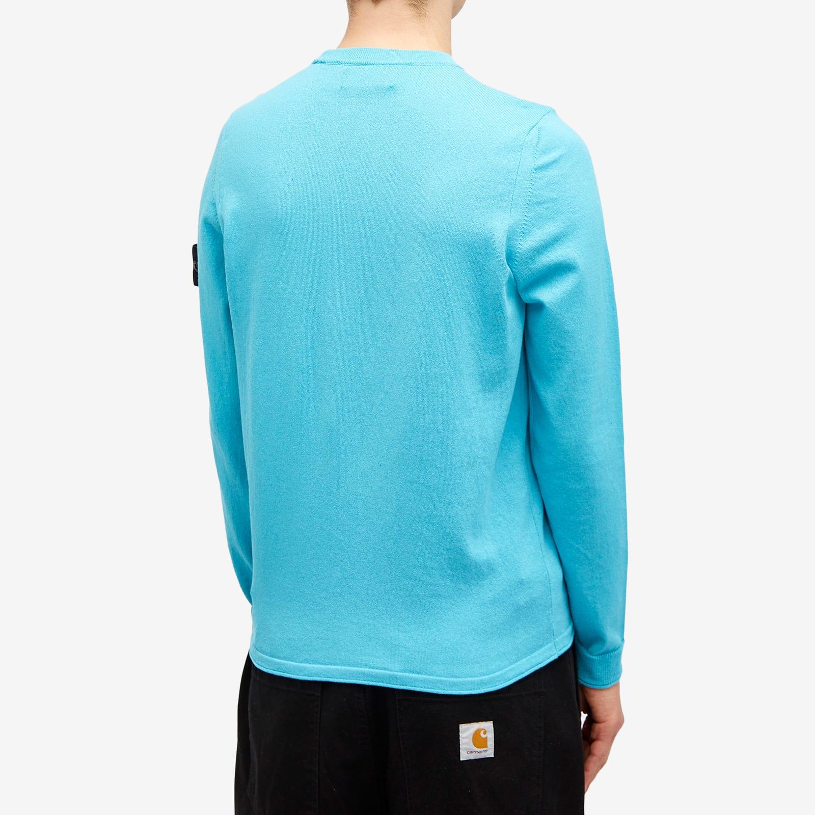 Stone island turquoise sweatshirt sales