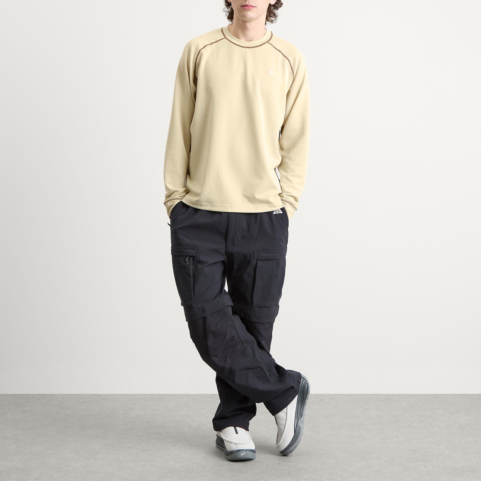 Nike Acg Wolf Long Sleeve Chinati Baselayer in Natural for Men | Lyst