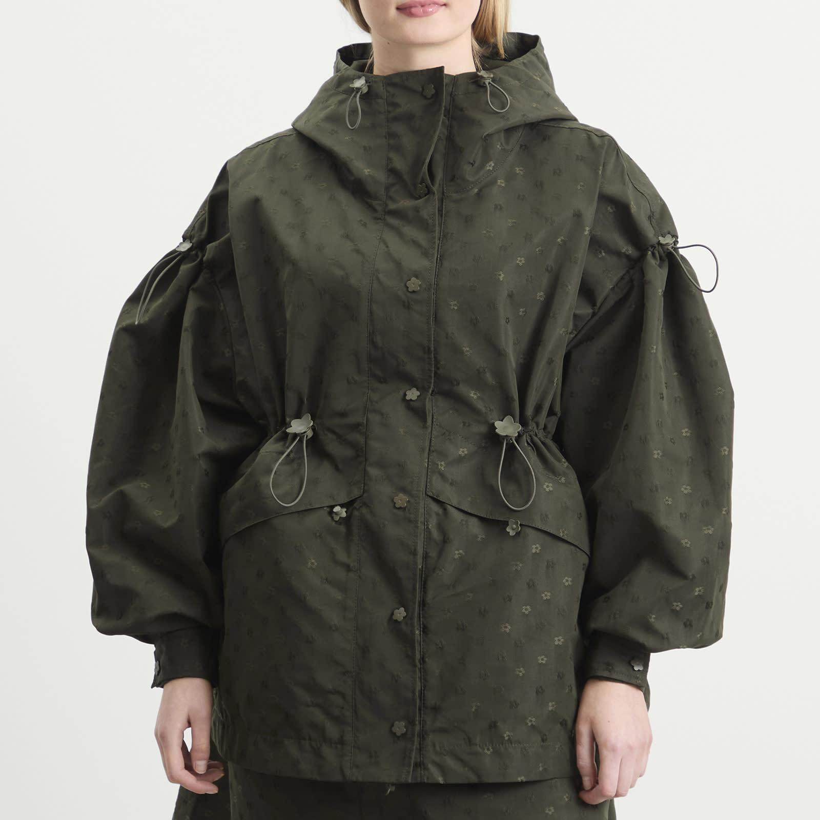 Cecilie Bahnsen Dennon Jacket in Green | Lyst