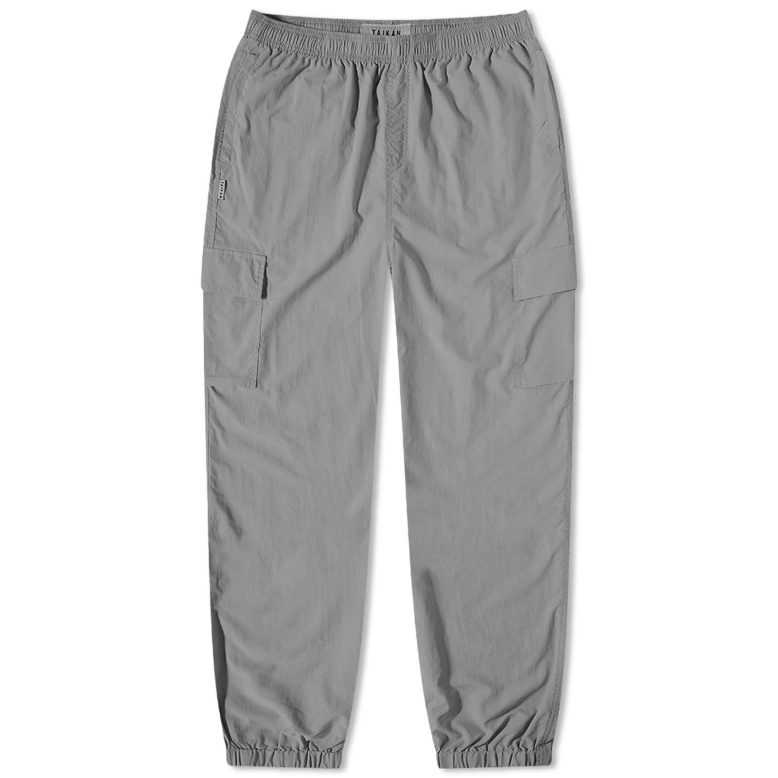 TAIKAN Nylon Cargo Pants in Grey for Men | Lyst UK