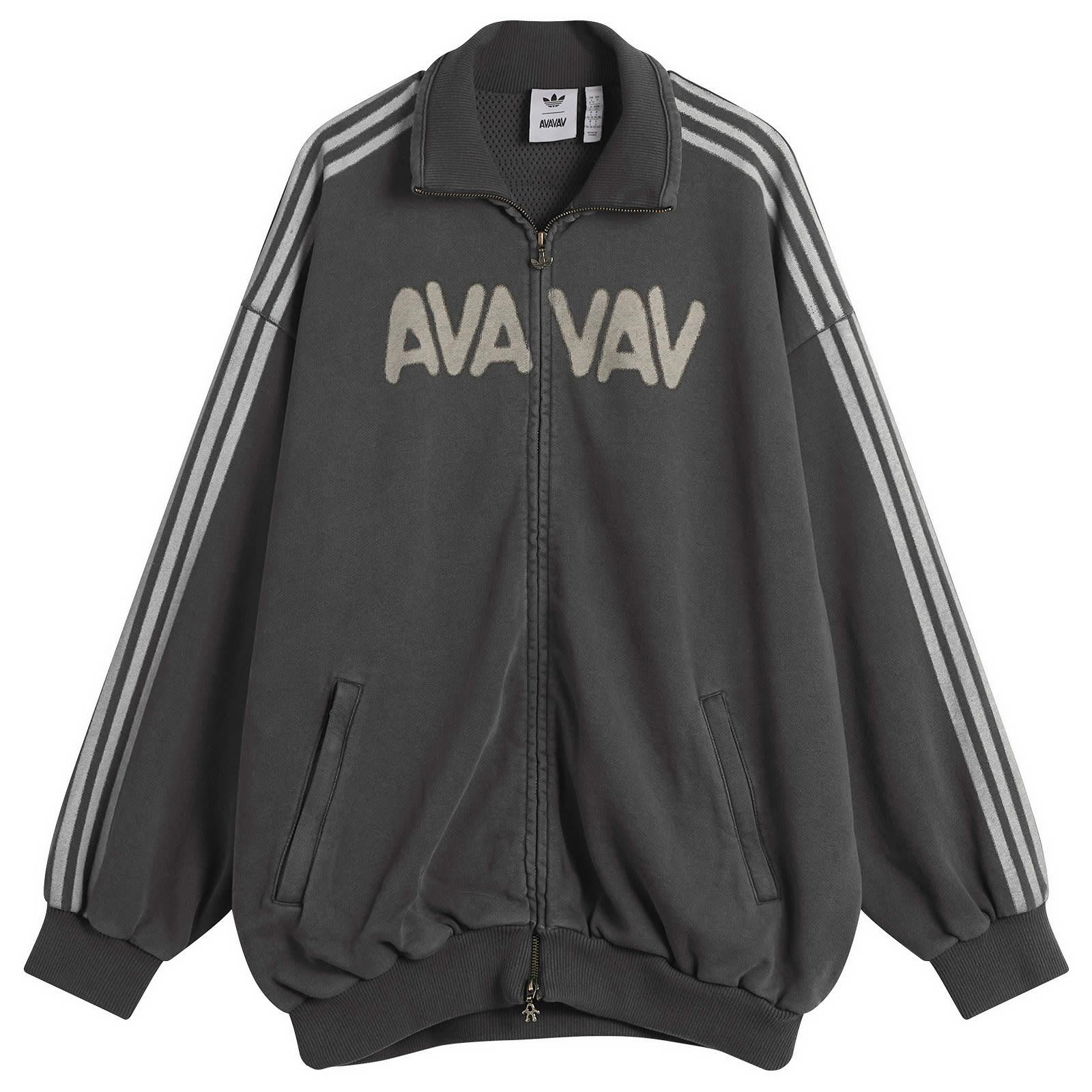adidas By Avavav Terry Track Top in Black | Lyst UK