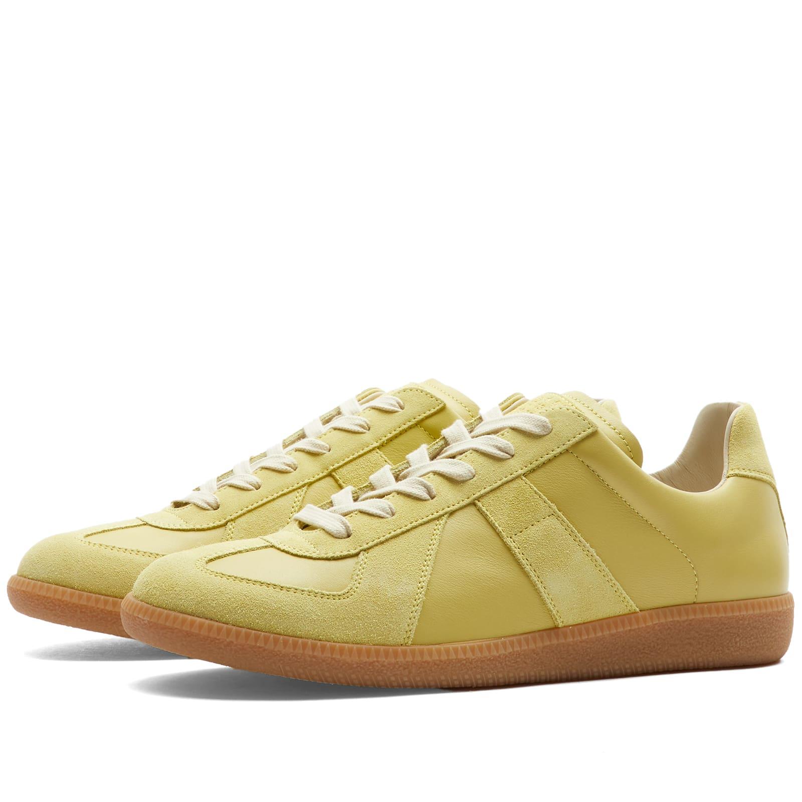 Maison Margiela Classic Replica Sneakers in Yellow for Men | Lyst