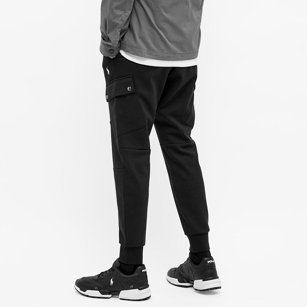 Polo Ralph Lauren Tech Fleece Black Cargo Sweatpants for Men | Lyst