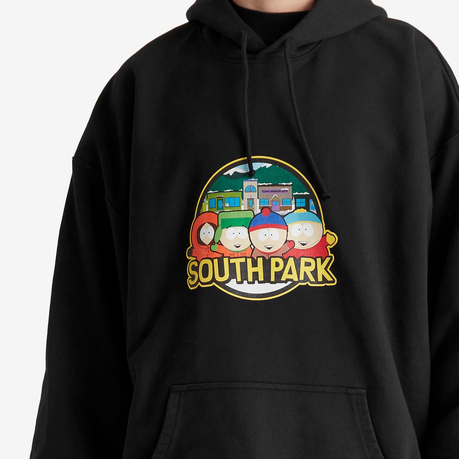 Vetements Southpark Oversized Hoodie in Black for Men | Lyst