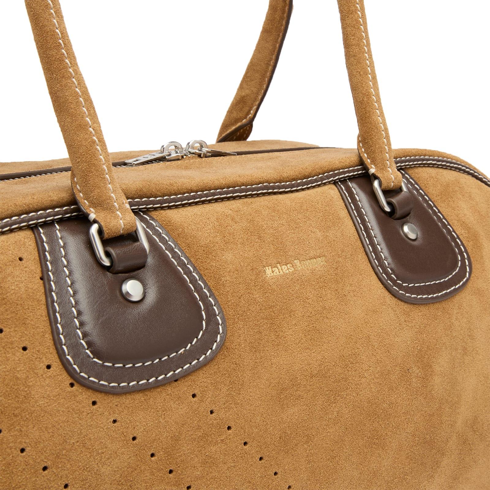 adidas X Wales Bonner Suede Bowling Bag in Brown | Lyst