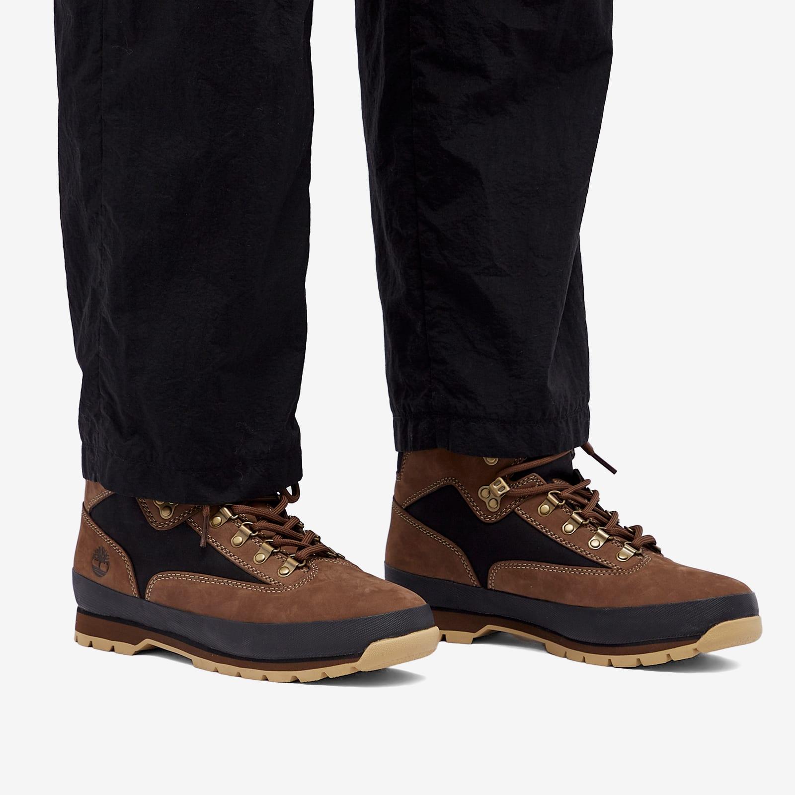 Timberland Euro Hiker Leather in Brown for Men | Lyst