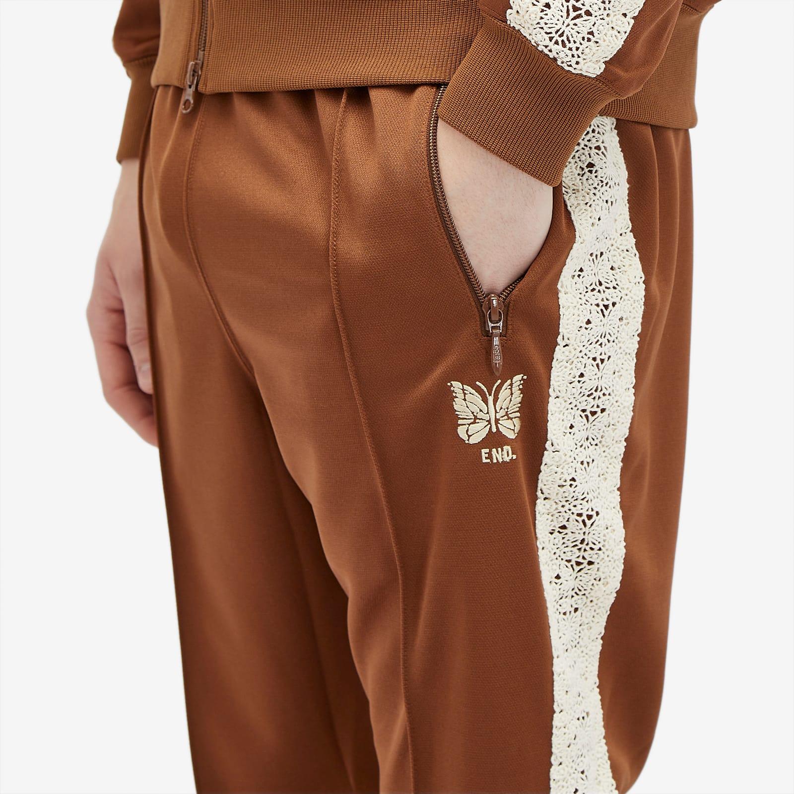 Needles End. X 'Rattan' Track Pant in Brown for Men | Lyst UK