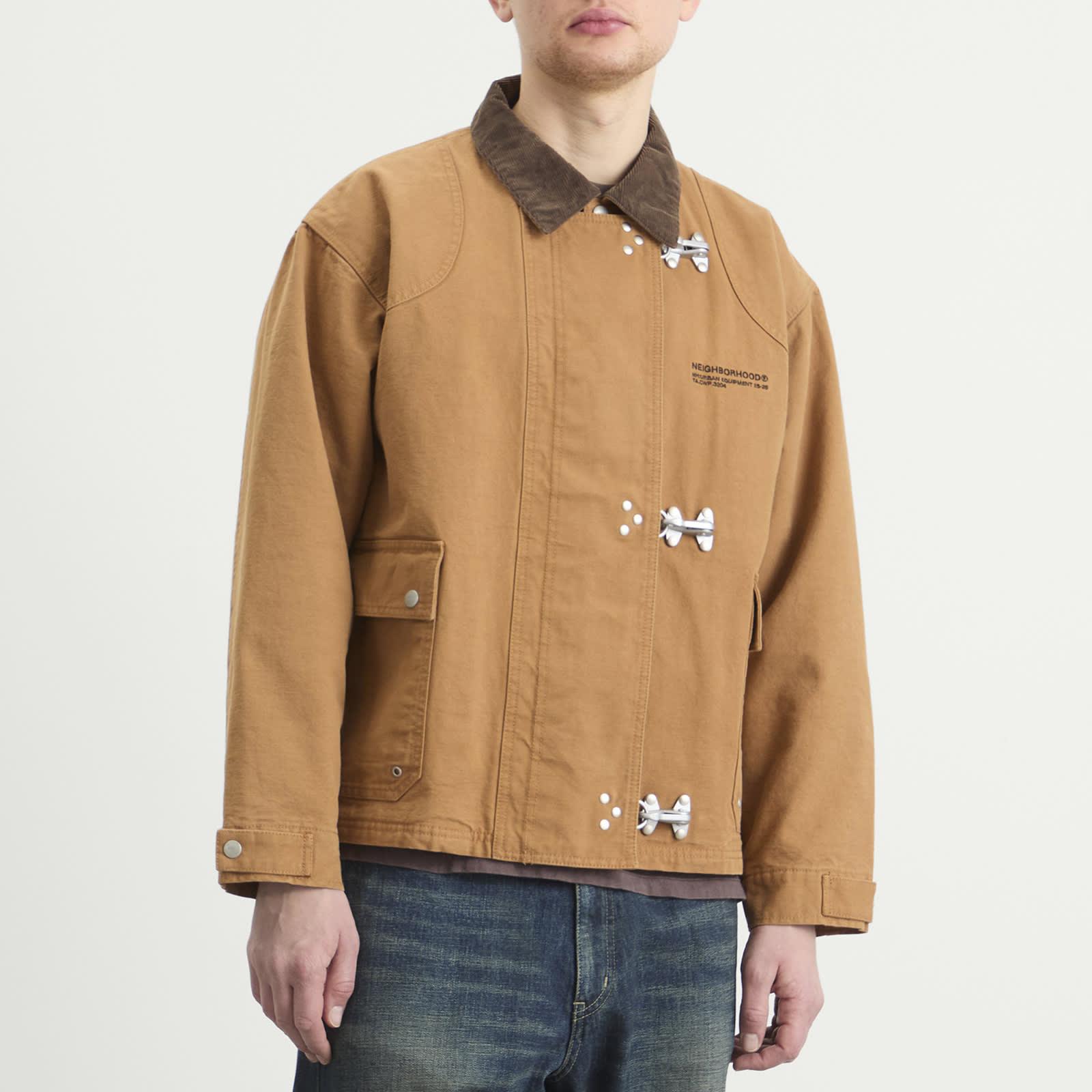 Neighborhood Fireman Jacket in Brown for Men | Lyst