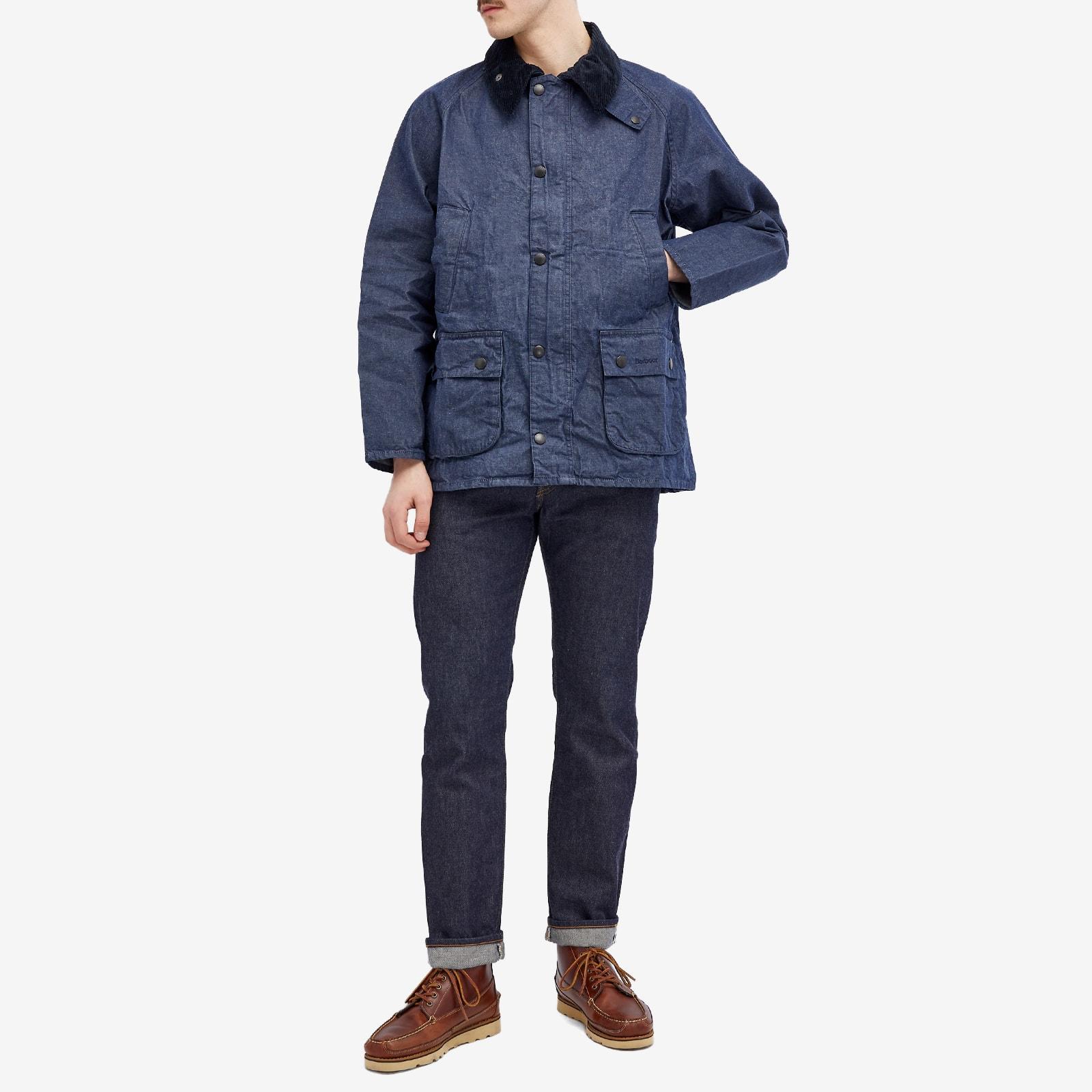 Barbour Bedale Oversized Denim Jacket Indigo | Cultizm