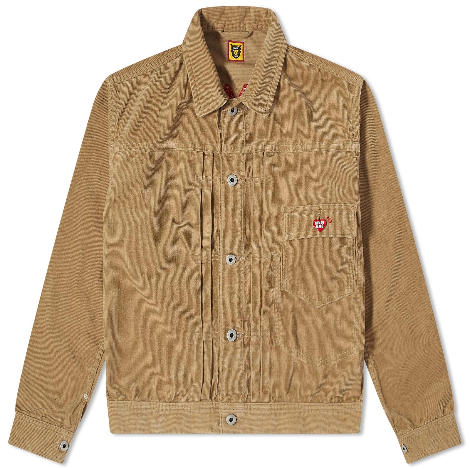 Human Made Dachs Corduroy Work Jacket in Natural for Men | Lyst