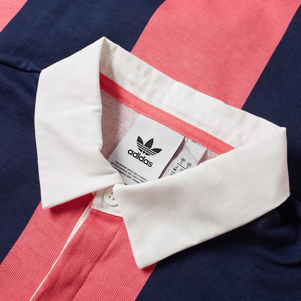 adidas Rugby Shirt in Pink for Men Lyst