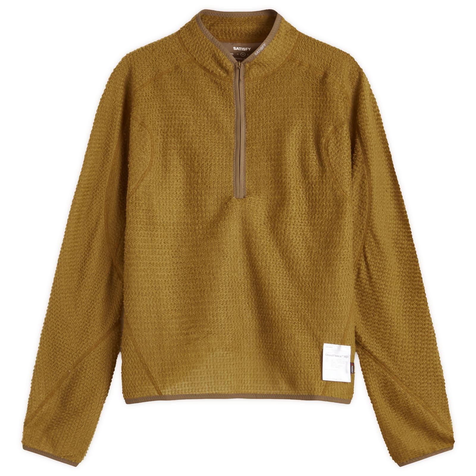 Satisfy Ghostfleece Ad Light Half-Zip Sweatshirt in Green for Men
