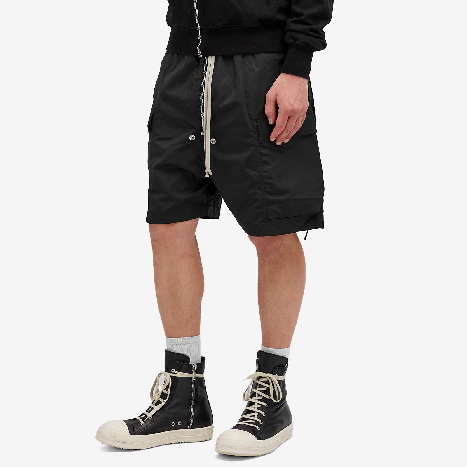 u*t様 julius nylon cargo shorts rick JULIUS Nylon High Count Taffta Cargo Short Pants （Black