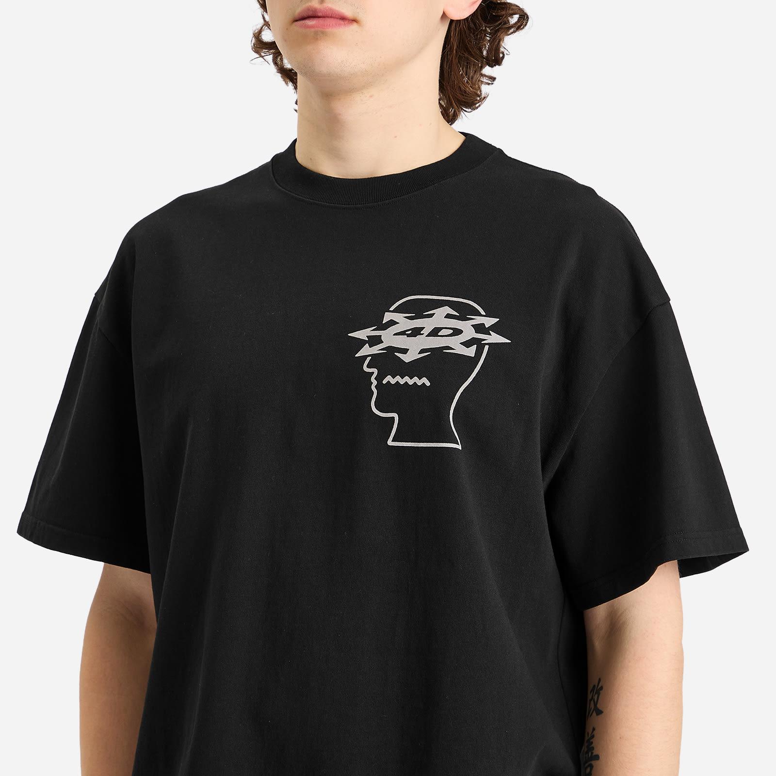 【BRAIN DEAD】ブレインデッド Neuro Free Association Tee Brain Dead Unisex Neuro Free Association T-Shirt, Black
