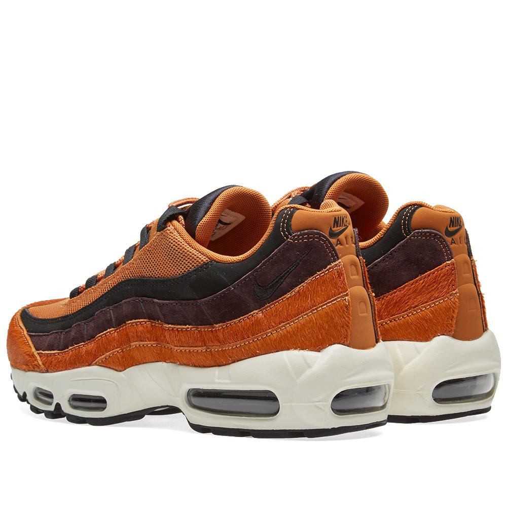 Nike Leather Air Max 95 Lx W in Orange for Men - Lyst
