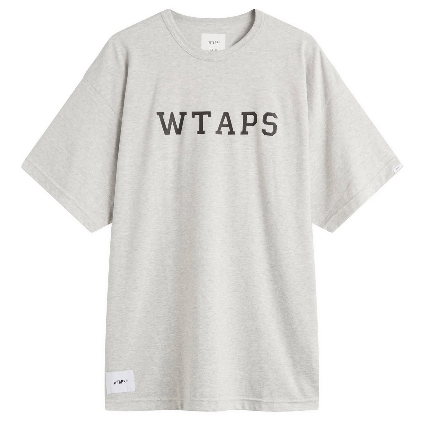 WTAPS Academy Logo T-Shirt in Grey for Men | Lyst UK