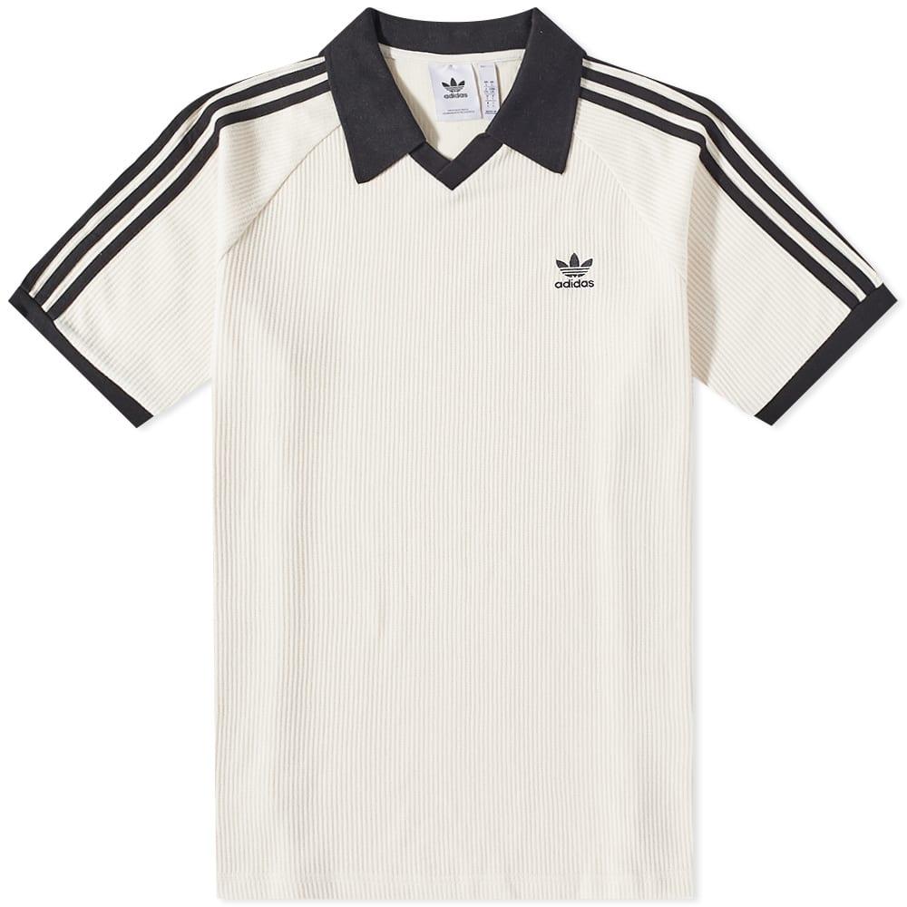 adidas Waffle Polo Shirt in Natural for Men | Lyst