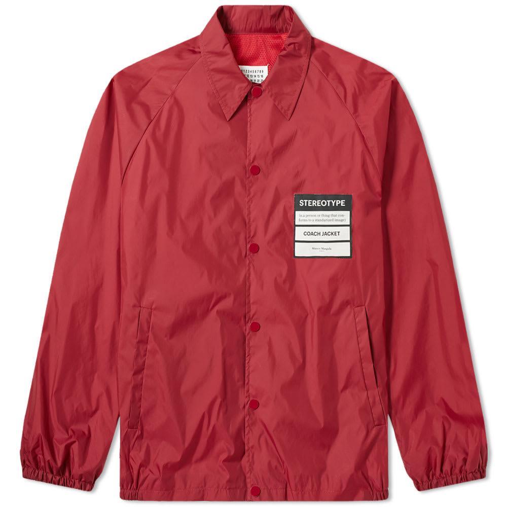 Maison Margiela Synthetic 14 Stereotype Coach Jacket in Burgundy (Red ...