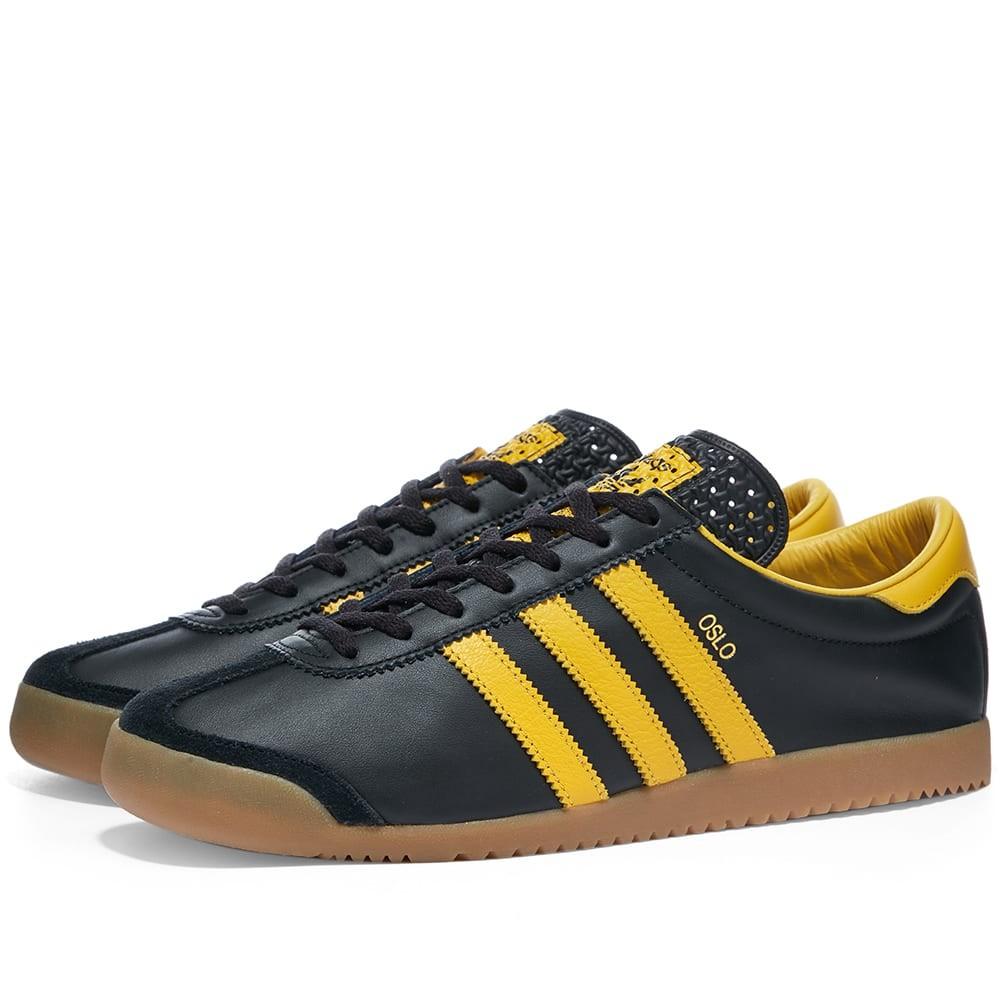adidas Synthetic City Oslo Low-top Sneakers in Black for Men - Lyst