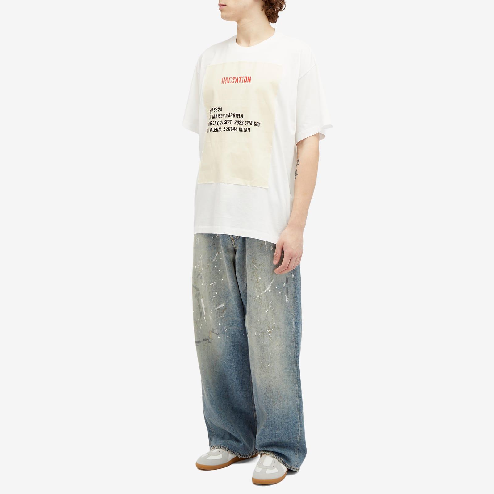 MM6 by Maison Martin Margiela Show Invitation Logo T-Shirt