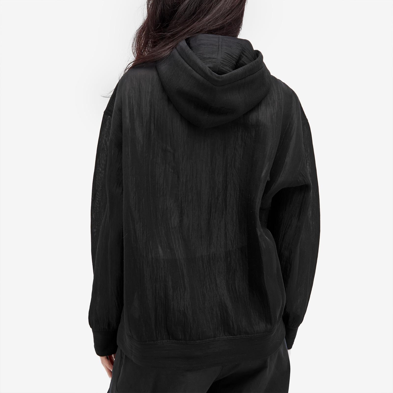 AURALEE Elastic Sheer Nylon Parka Jacket in Black | Lyst