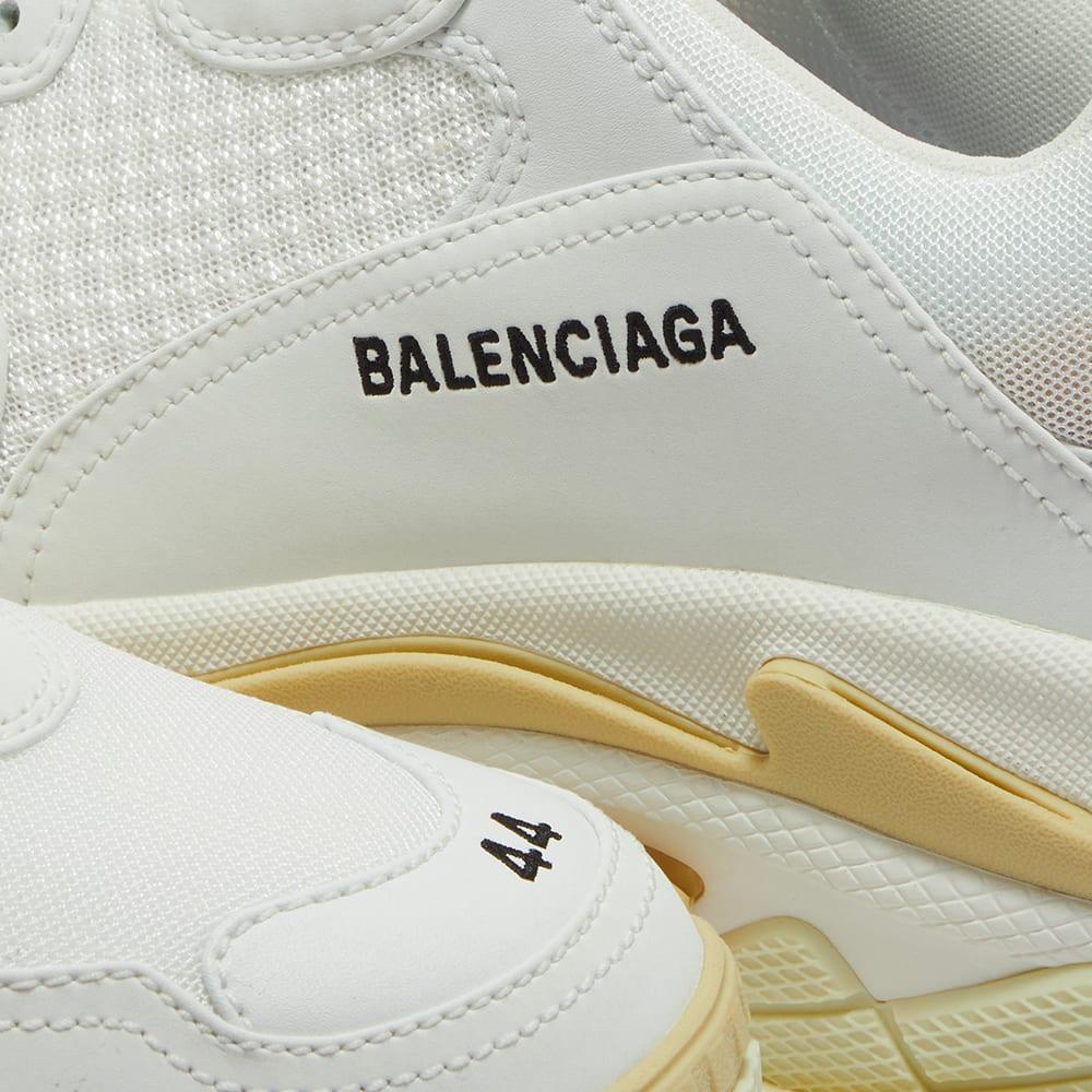 balenciaga triple s mens white