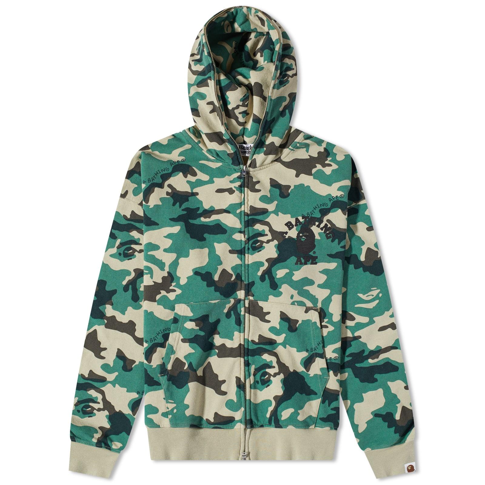 A bathing ape zip up cheap hoodie